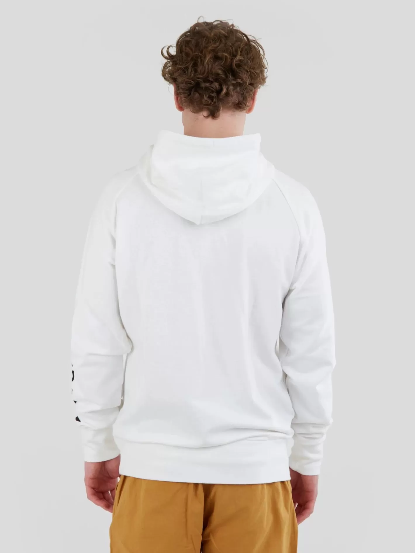 Sweatshirt^Fundango Talis Hooded Sweatshirt White