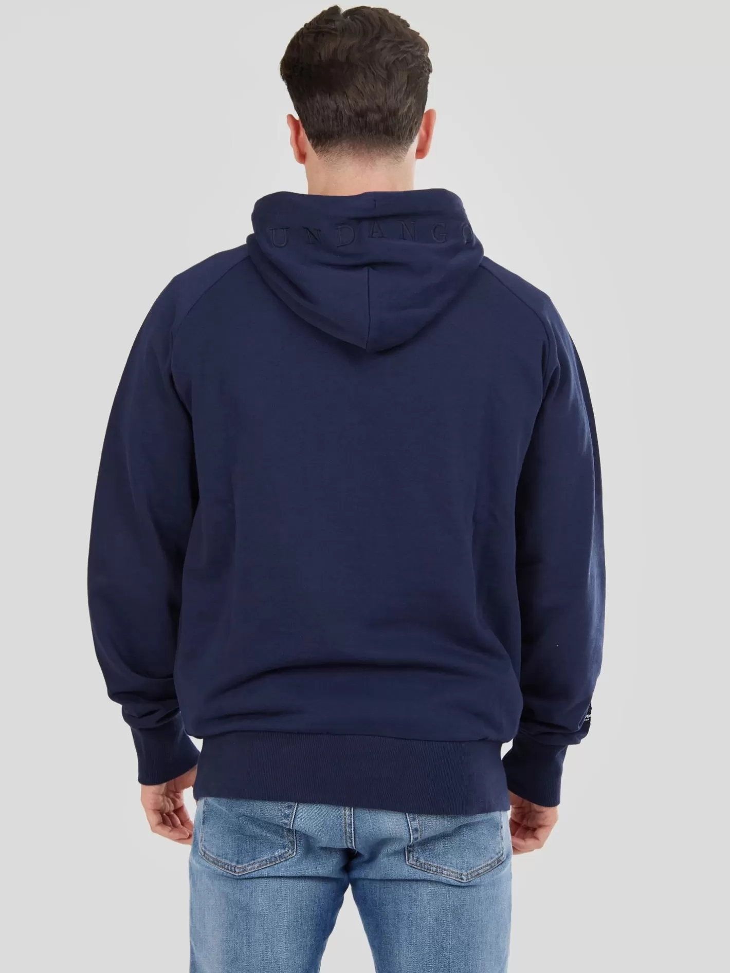 Sweatshirt^Fundango Talis Hooded Sweatshirt Dark Blue