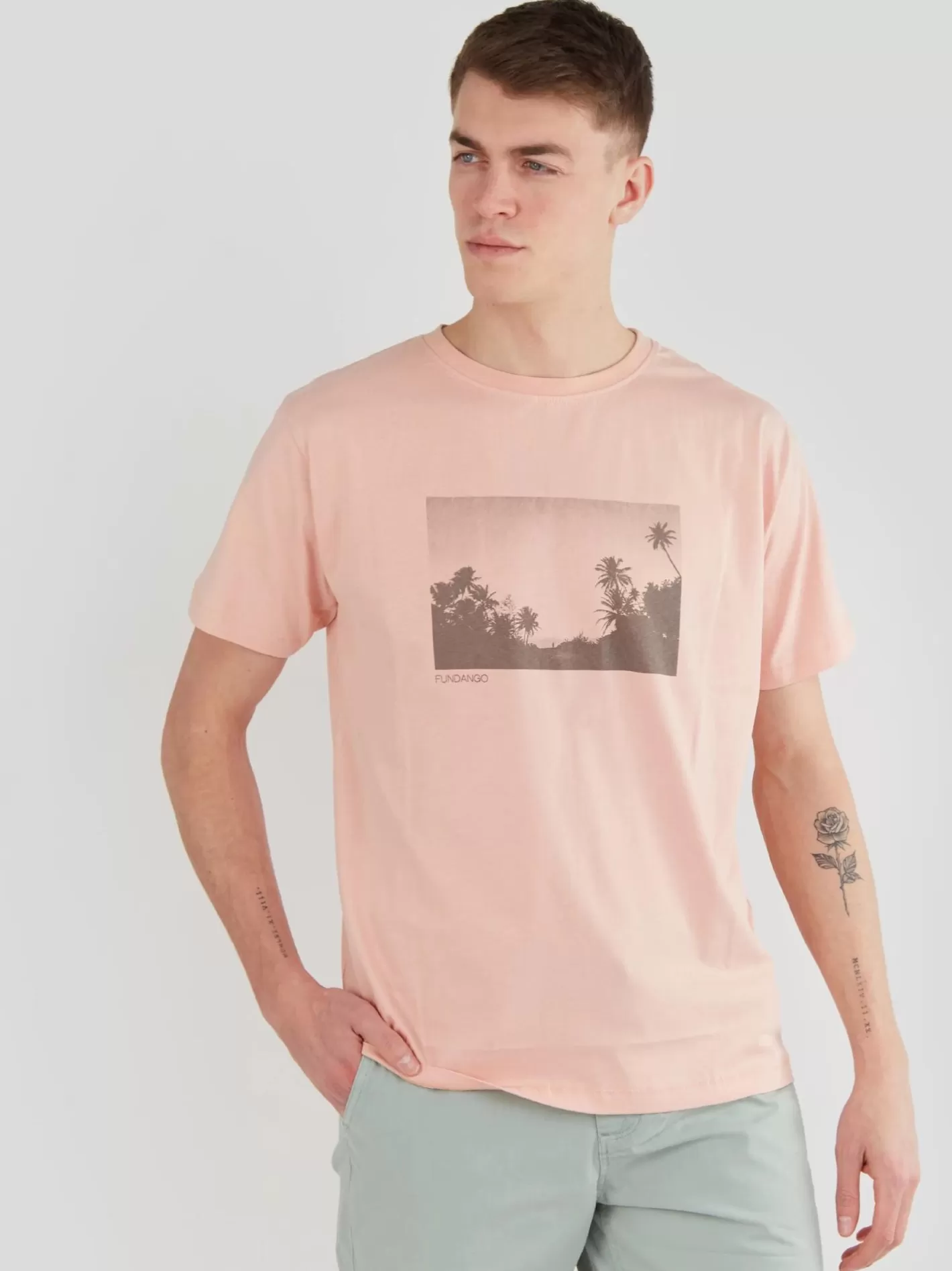 T-Shirt^Fundango Talmer T-Shirt Pink