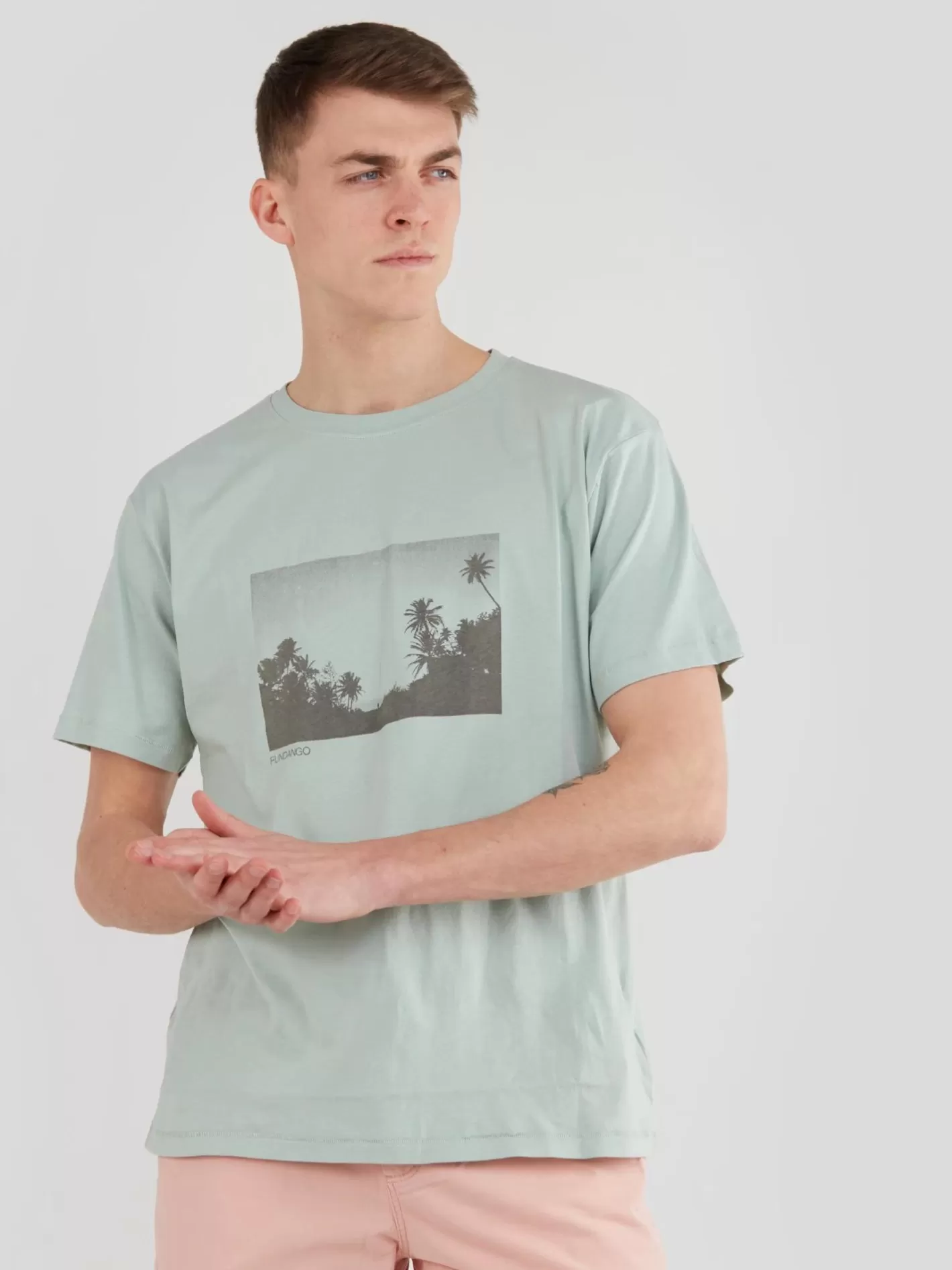 T-Shirt^Fundango Talmer T-Shirt Green