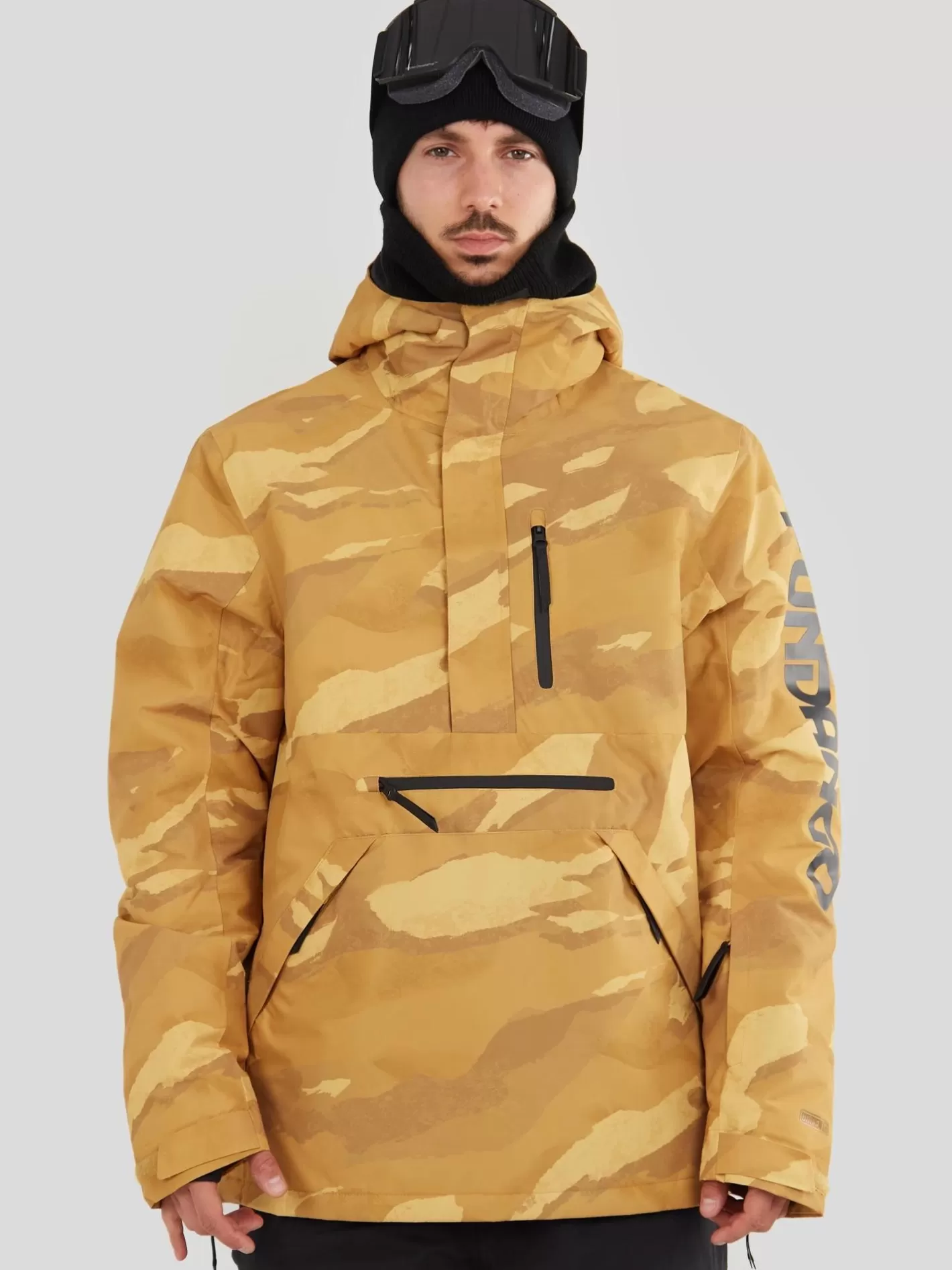 Ski Jacket^Fundango Tilbury Logo Anorak Orange