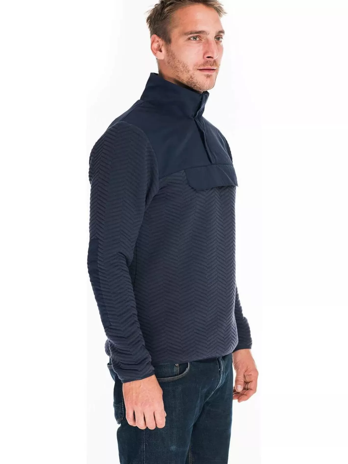 Sweatshirt^Fundango Vertigo Dark Blue