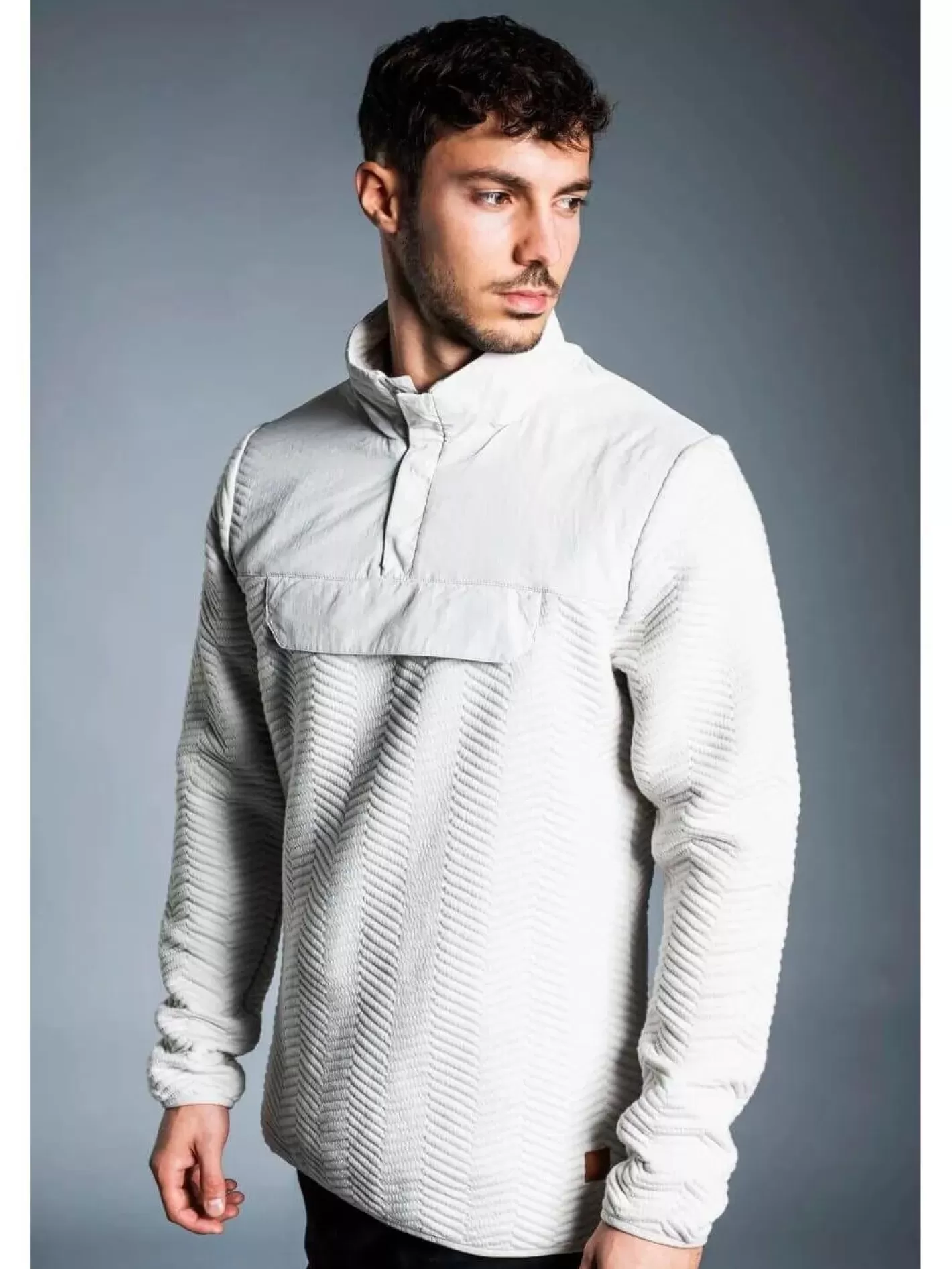 Sweatshirt^Fundango Vertigo Pullover Grey