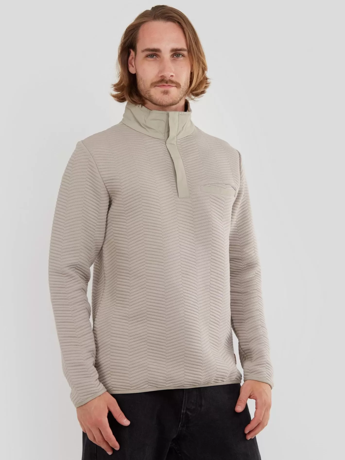 Sweatshirt^Fundango Vertigo Sweatshirt Grey
