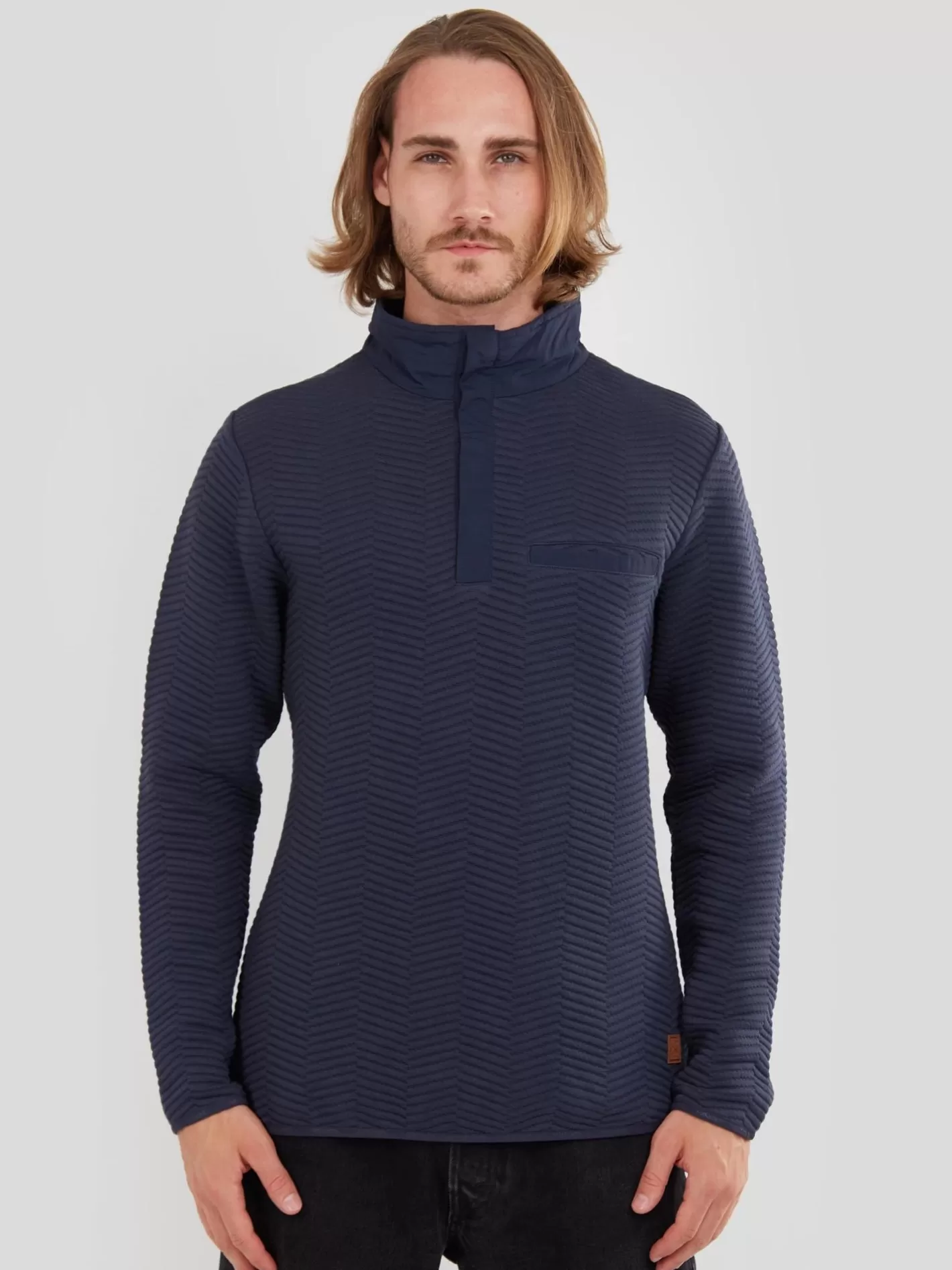 Sweatshirt^Fundango Vertigo Sweatshirt Dark Blue