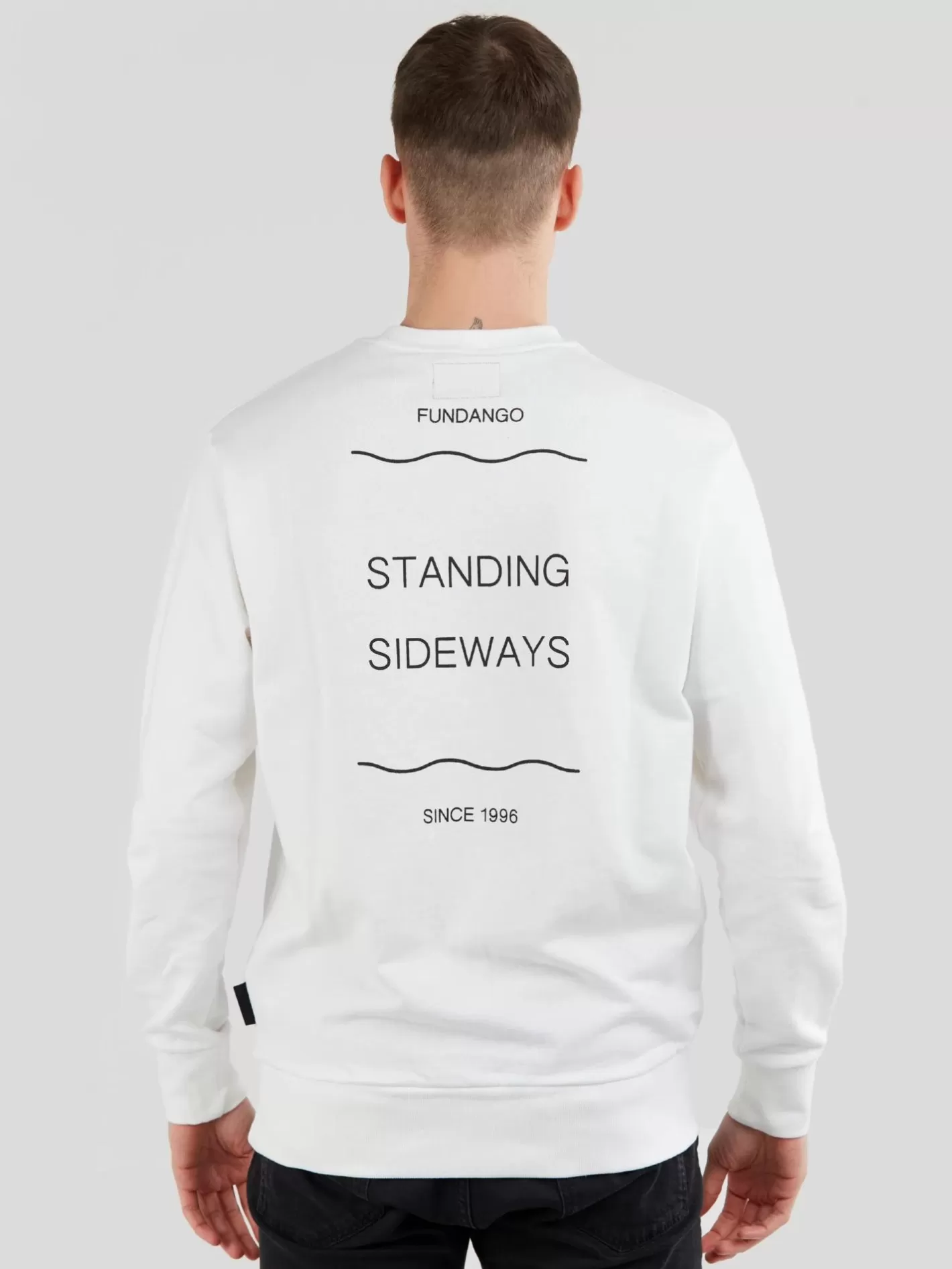 Sweatshirt^Fundango Warren Sweatshirt White
